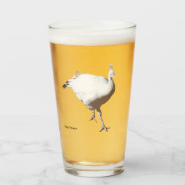 Vit fasan glas