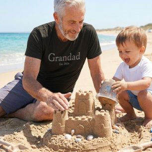 Vit Fet Minimalis Grandad Est.  T Shirt