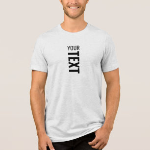 Vit flagga för anpassningsbar Elegant Modern Templ T Shirt