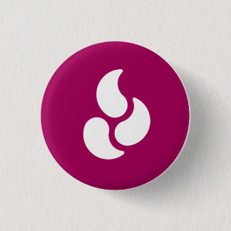 Vit flammar - rundan knäppas knapp