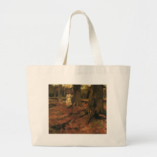 vit flicka i skogen, Vincent van Gogh Jumbo Tygkasse