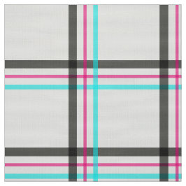 Vit fönsterruterrutnät Mönster Tyg