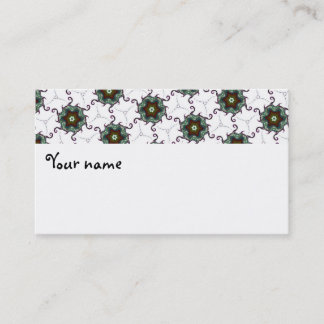 Vit för brunt för svart för visitkortJimette Visitkort