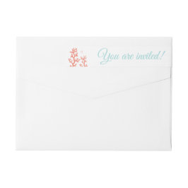 Vit för etikett för returadress för automatiskt