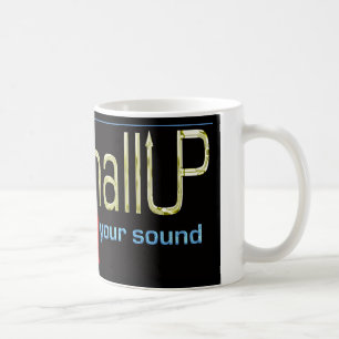 Vit för MarshallUP musikklassiker 11 uns kaffemug Kaffemugg
