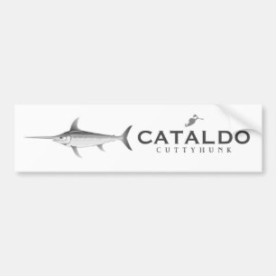 Vit för svart för klistermärke för Cataldo
