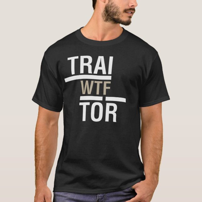 Vit för TraitorJames Tshirt 2 Tröja (Framsida)