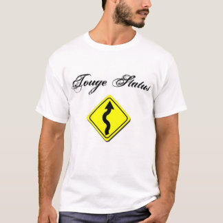 Vit för Tshirt för Touge statusdriva Tee