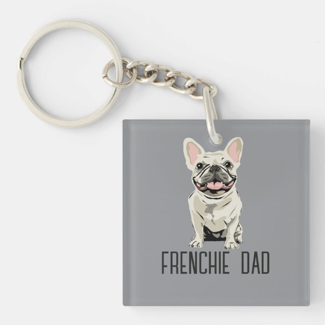 Vit fransk bulldogg, Frenchie Pappa (Framsidan)