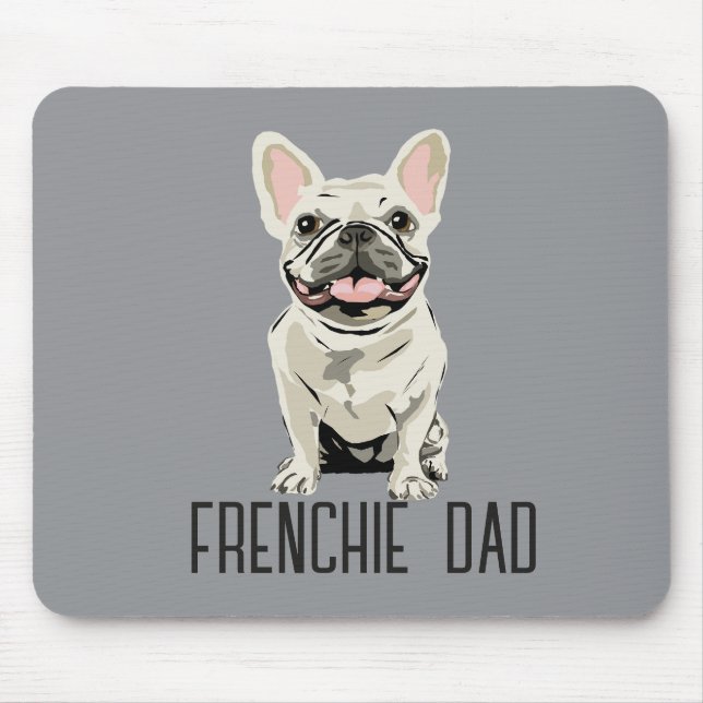 Vit fransk bulldogg, Frenchie Pappa Musmatta (Framsidan)