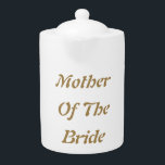 Vit gåva från budens mamma Mamma Guld<br><div class="desc">budens mamma är skrivet i vacker text och elegant,  det är en perfekt eller ett parti för budens mamma. Du kan anpassa texten genom att ändra den som du vill.</div>