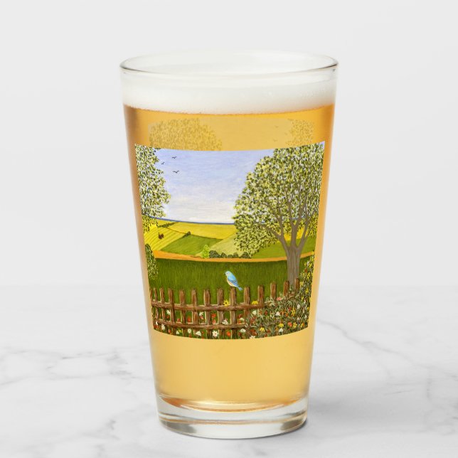 Vit Glaskopp (Framsida fylld)