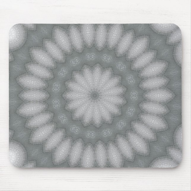 Vit glasruta Mousepad Musmatta (Framsidan)