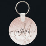 Vit Glitter-färggradient för guillaluktande Ro-Gul Nyckelring<br><div class="desc">Den här eleganten och den här perfekten för trendig och snyggt på modet. Den har en faux-tryckt övertoning av den glatt glitter guld ovanpå ro rosa och den vita marmorstenens mönster bakgrund. Det är glamoröst, chic, lyxigt, modernt och klassigt. ***VIKTIG DESIGN-ANMÄRKNING: Om du vill ha en begäran från anpassad design,...</div>