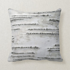 Vit-, grått- och svartbjörkskäll kudde