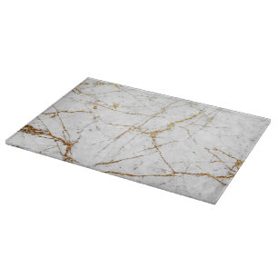 Vit & guld- marmor