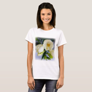 vit gult freesia t shirt