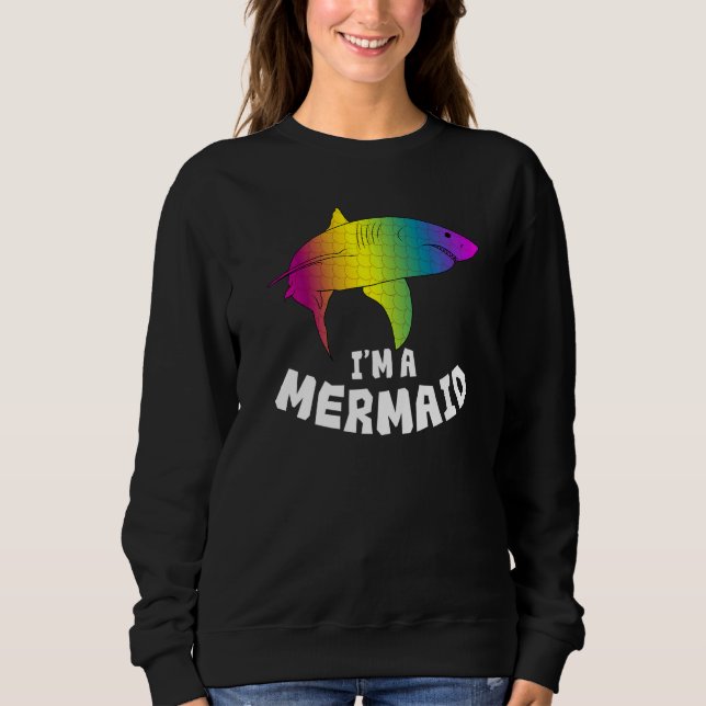 Vit Haj Största Rovfisk Ocean Biolog T Shirt (Framsida)
