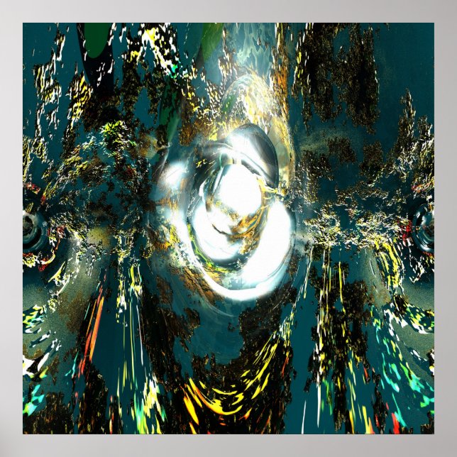 vit hål poster (Framsidan)