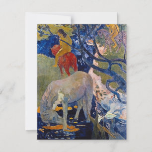 Vit häst av Paul Gauguin
