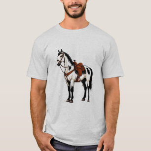 Vit häst t shirt