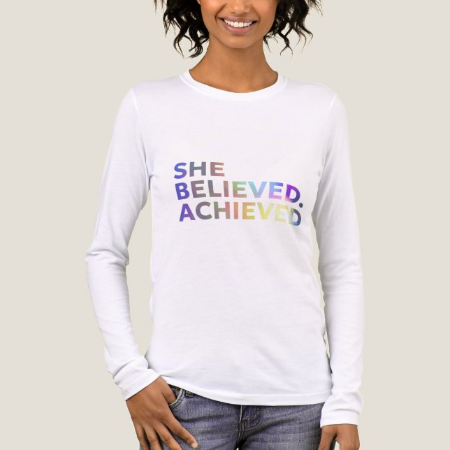 vit helärmad t-shirt (Framsida)