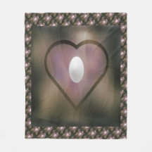 Vit hjärtklappning stil moody brodig vinter färg