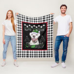 Vit hund för textil fleecefilt<br><div class="desc">En vit Boxer-hund gör underbarare Boxer-hund Juldekorationer för helgdagarna. Perfekt till människor som har en Boxer-hund jul och dekorera ditt hem med ett Boxer-hund. Den här vita Boxer-hund är underbarare för att skryta med din Boxer-hund på soffan. Sätt Boxer hund Julklapp under träd för en Boxer hund. Underbarare julklapp till...</div>