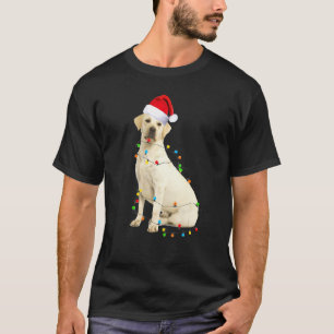 Vit Hund - Hund Julljus T Shirt
