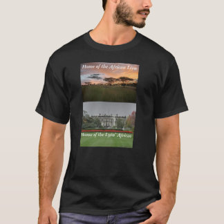 vit-hus Serengeti, Sunset_Mbalageti, hem- nolla… Tee Shirt