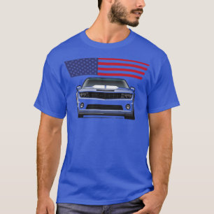 vit huva rand multifärg t shirt