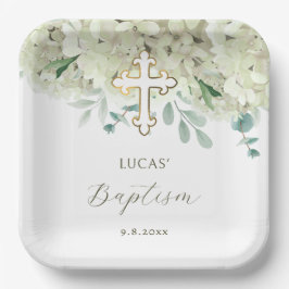 Vit Hydrangea Baptism