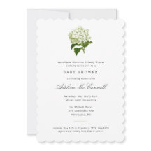 Vit Hydrangea Grandmillennial Baby Shower