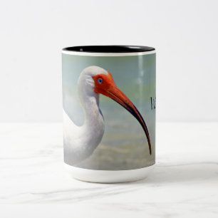Vit Ibis-kaffe Mugg