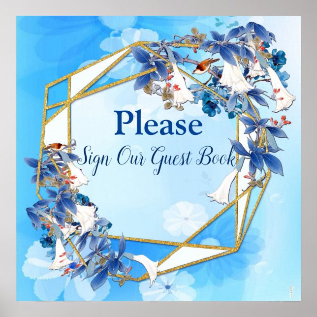 Vit illustrerad vattenfärg, månblommans gäst Bok Poster (Framsidan)