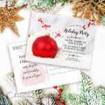 Vit inbjudan till Winter Wonderland-Julfest<br><div class="desc">Lägg till lite magi till din helgdag som samlas med våra fantastiska inbjudningar till Julfesten Vinter Wonderland! Designat med kärlek från Mylini Design ger dessa inbjudningar ett vinter-underlands charm till er julfest - vare sig det handlar om ett företag i party eller en mysigt sammankomst med familj och vänner. Vi...</div>