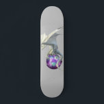 Vit isskorpa med magisk sfär mini skateboard bräda 18,5 cm<br><div class="desc">Den här designen kan vara personlig genom att välja anpassningsalternativet för att lägga till text eller göra andra ändringar. Om den här produkten har möjlighet att överföra designen till en annan artikel ska du vid behov justera designen så att den passar. Kontakta mig på colorflowcreations@gmail.com om du vill ha den...</div>