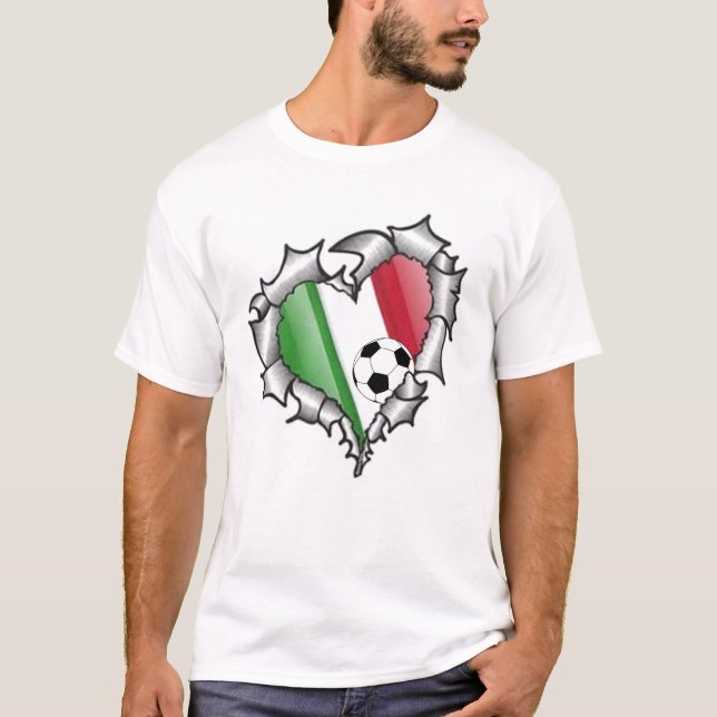 Vit Italien T-Shirt. 01 T Shirt (Framsida)