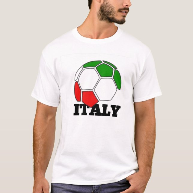 Vit Italien T-Shirt. 102 T Shirt (Framsida)