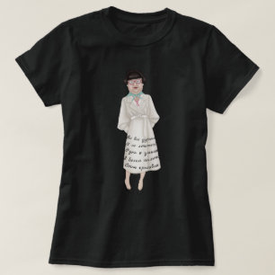 Vit Jacka T Shirt