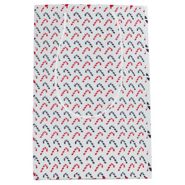 Vit jul Candy cane utan sjölösa Mönster