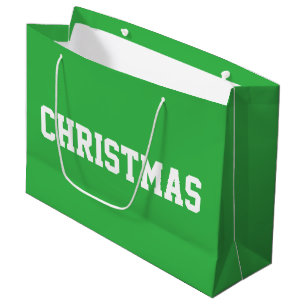 Vit JUL Fet text på festlig ljusgrön bakgrund