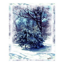 Vit jul i sagoland Poster