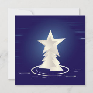 Vit jul kort