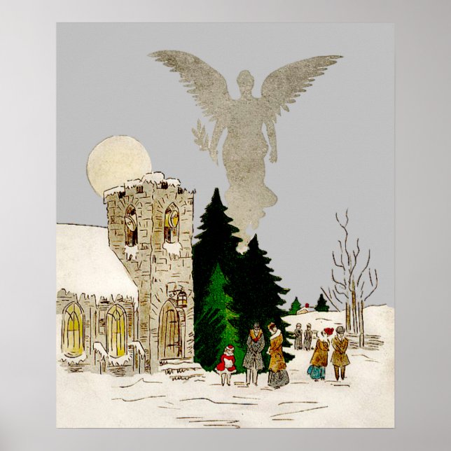 Vit jul poster (Framsidan)