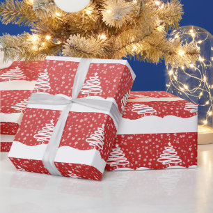 Vit jul presentpapper