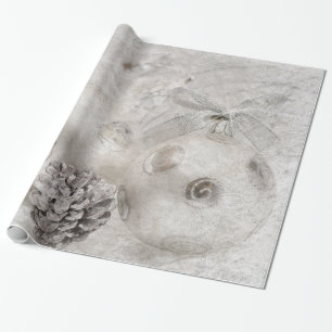 Vit jul presentpapper