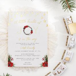 Vit julklapp av Joy Baby Shower