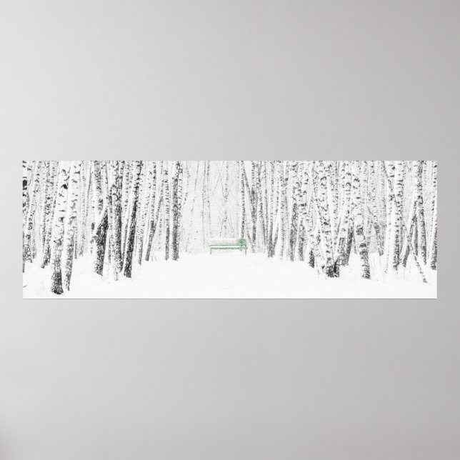 Vit julklapp poster (Framsidan)