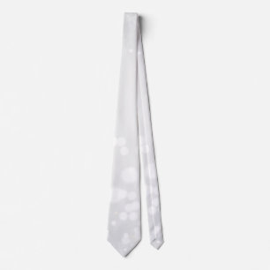 Vit julklapp - snöflake Neck Tie Slips